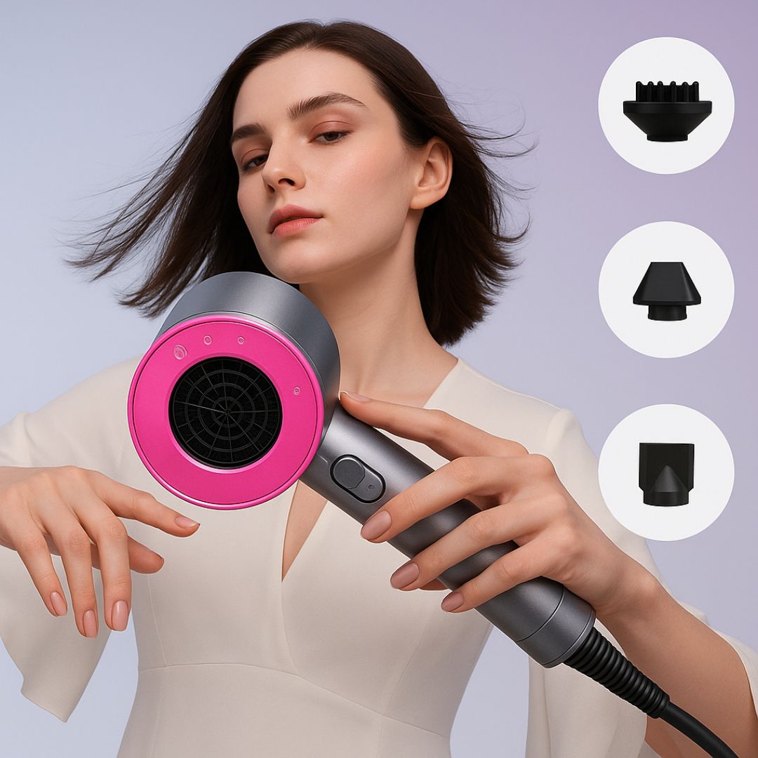 Secador de pelo con iones negativos