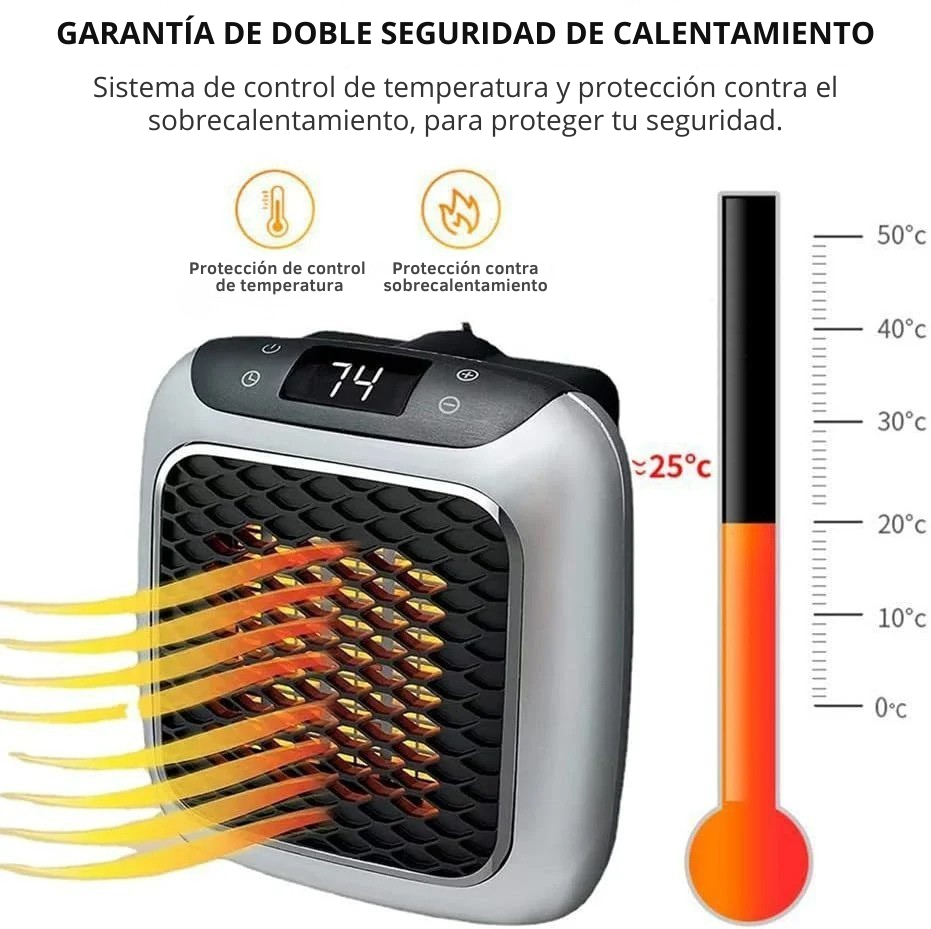Calefactor Mini 800 Watts